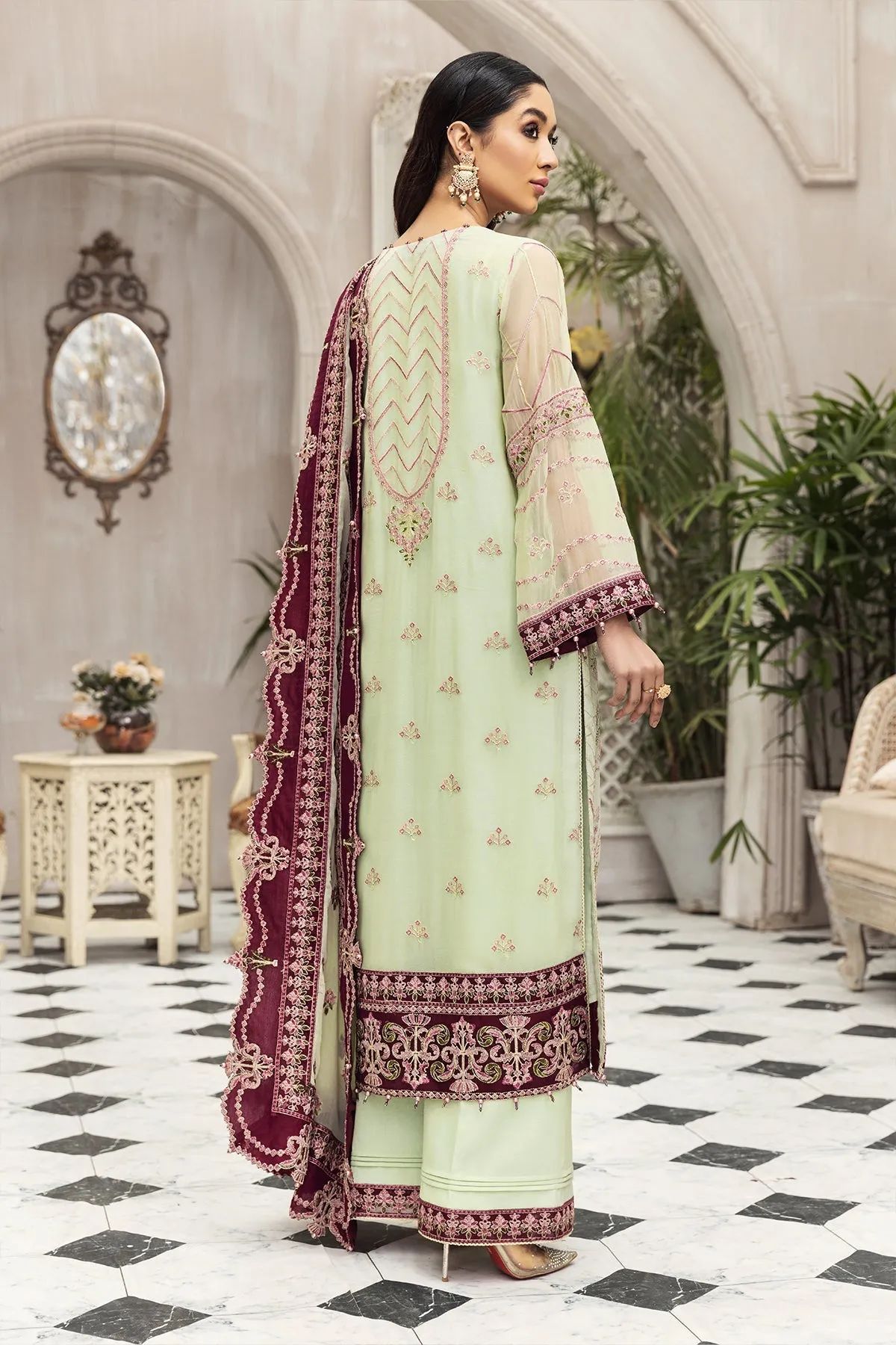Alizeh Ik Dastaan Embroidered Chiffon Collection – Nora