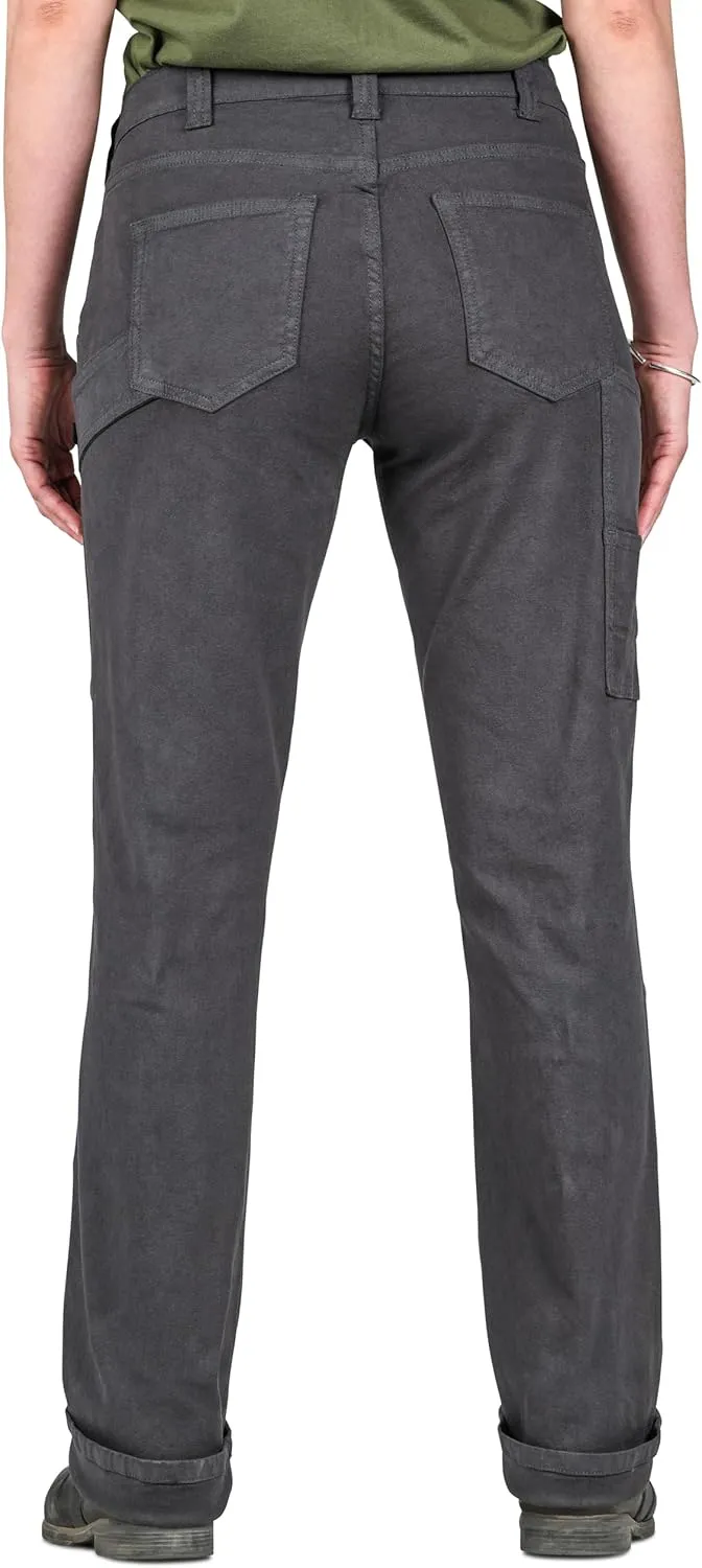 Dovetail Workwear Go to Pant for Women, Straight fit, 8 Pockets, Tool Loop