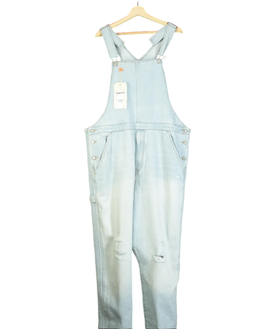 levis Blue X Erl Denim Overall UK L