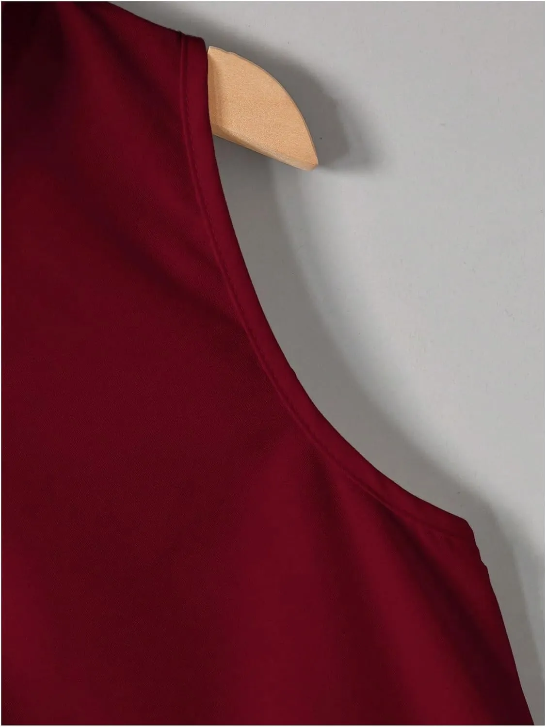 Verdusa Women's Bow Knot Split Back Button Up Blouse Top Sleeveless High Low Shirt
